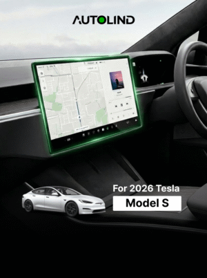 Central navigation screen protector tempered glass film for Tesla Model S electric car dashboard