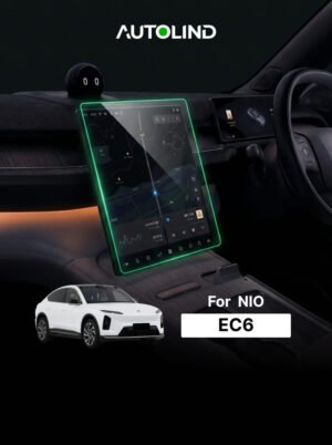 Central navigation screen protector tempered glass film for NIO EC6 electric car dashboard
