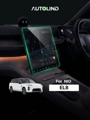 Central navigation screen protector tempered glass film for NIO EL8 electric car dashboard