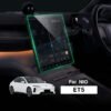 Central navigation screen protector tempered glass film for NIO ET5 electric car dashboard