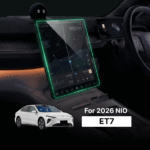 Central navigation screen protector tempered glass film for NIO ET7 electric car dashboard