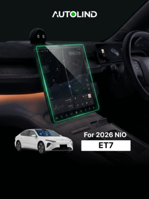 Central navigation screen protector tempered glass film for NIO ET7 electric car dashboard