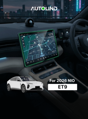 Central navigation screen protector tempered glass film for NIO ET9 electric car dashboard