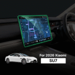 Central navigation screen protector tempered glass film for xiaomi su7 electric car dashboard