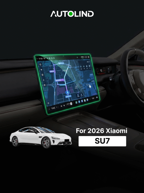 Central navigation screen protector tempered glass film for xiaomi su7 electric car dashboard